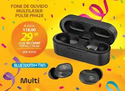 Lojas Cem Fone de ouvido multilaser pulse ph428 oferta