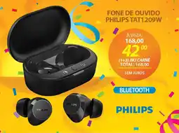 Lojas Cem Fone de ouvido philips tat1209w oferta