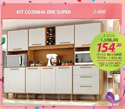 Lojas Cem Kit cozinha zini super oferta