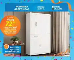Lojas Cem Roupeiro arapongas oferta