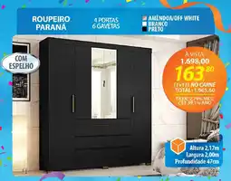 Lojas Cem Roupeiro paraná oferta