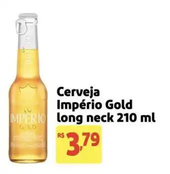 Cerveja Império Gold long neck