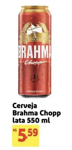 Mercado Extra Cerveja Brahma Chopp lata oferta