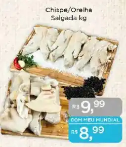 Supermercados Mundial Chispe/Orelha Salgada oferta