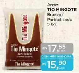 Supermercados Mundial Arroz TIO MINGOTE oferta