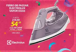 Lojas Cem Ferro de passar electrolux vapor esi50 oferta