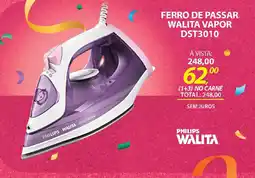 Lojas Cem Ferro de passar walita vapor DST3010 oferta
