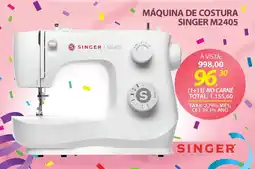 Lojas Cem Máquina de costura singer m2405 oferta