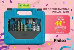 Lojas Cem Kit de ferramentas philco pkf01 oferta