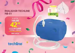 Lojas Cem Inalador techline NB-01 oferta