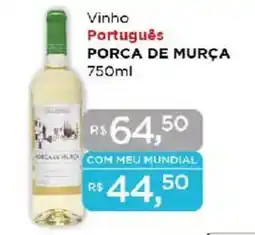 Supermercados Mundial Vinho Português PORCA DE MURÇA oferta