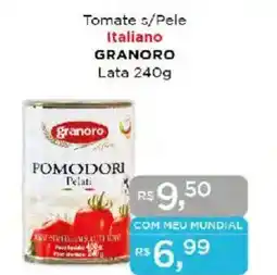 Supermercados Mundial Tomate s/Pele Italiano GRANORO oferta