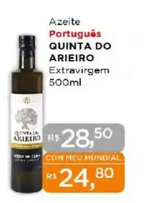 Supermercados Mundial Azeite Português QUINTA DO ARIEIRO Extravirgem oferta