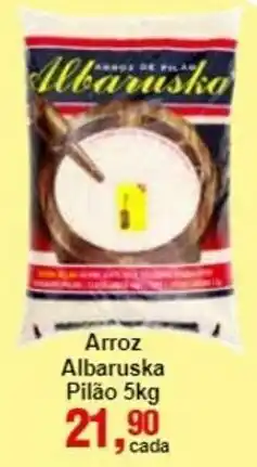 Rossi Supermercado Arroz Albaruska Pilao 5kg oferta