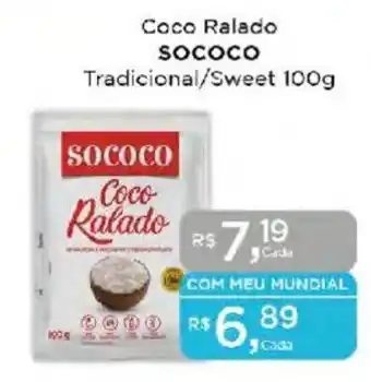 Supermercados Mundial Coco Ralado SOCOCO oferta
