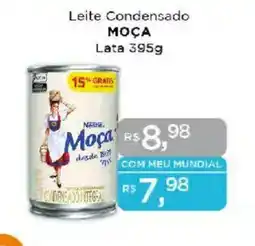 Supermercados Mundial Leite Condensado MOÇA oferta