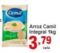 Rossi Supermercado Arroz Camil Integral 1kg oferta