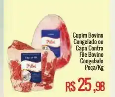 Mart Minas Cupim bovino ou capa contra file bovino peça/kg oferta