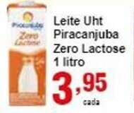 Rossi Supermercado Leite UHT Piracanjuba Zero Lactose 1L oferta
