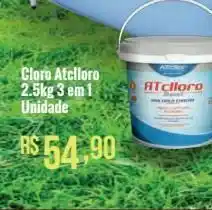 Mart Minas Cloro atclloro 2.5kg 3 em 1 oferta