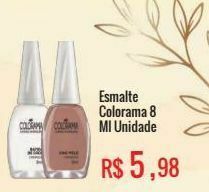 Mart Minas Esmalte de unha colorama 8 mi und oferta