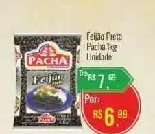 Mart Minas Feijão preto pacha 1kg oferta