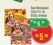 Mart Minas Bala mastigável chita 600g oferta