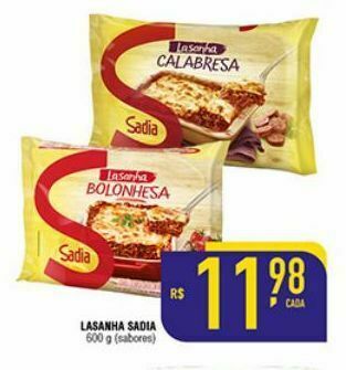 Mercantil Rodrigues Lasanha sadia oferta