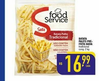 Mercantil Rodrigues Batata palito pre frita sadia oferta