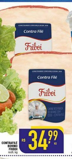 Mercantil Rodrigues Contrafilé bovino friboi oferta