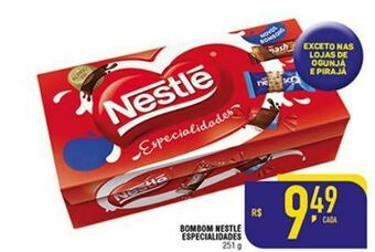 Mercantil Rodrigues Bombom nestlé especialidades oferta