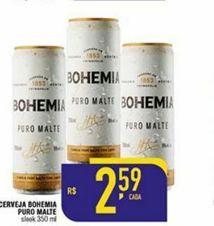 Mercantil Rodrigues Cerveja bohemia puro malte oferta