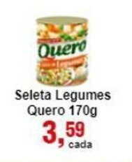 Rossi Supermercado Seleta Legumes Quero 170g oferta