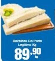 Rossi Supermercado Bacalhau do Porto 1kg oferta