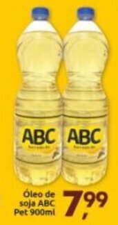 Supermercados Nori Oleo de Soja ABC Pet 900ml oferta