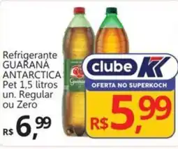 Supermercados Koch Refrigerante GUARANÁ ANTARCTICA Pet un. oferta