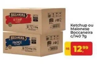 Ketchup ou Maionese Boccaneira