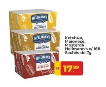 Ketchup, Maionese, Mostarda Hellmann's