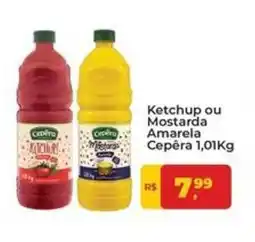 Tonin Superatacado Ketchup ou Mostarda Amarela Cepêra oferta