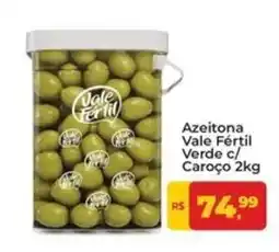 Tonin Superatacado Azeitona Vale Fértil Verde c/ Caroço oferta
