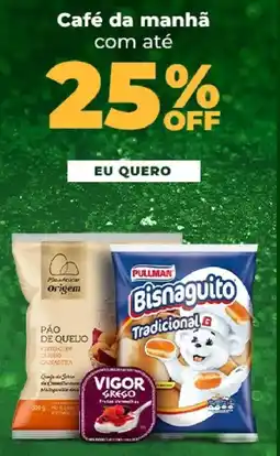 Pão de Açúcar Café da manhã com até oferta
