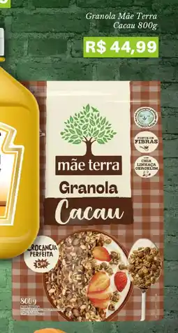 Pão de Açúcar Granola Mãe Terra Cacau oferta