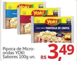 Supermercados Koch Pipoca de Micro- ondas YOKI Sabores oferta