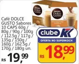 Supermercados Koch Café DOLCE GUSTO Sabores 10 CAPS oferta