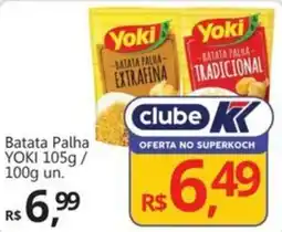 Supermercados Koch Batata Palha YOKI oferta