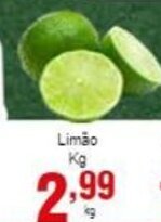 Rossi Supermercado Limao 1kg oferta