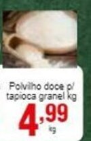 Rossi Supermercado Polvilho Doce P/ Tapioca granel 1kg oferta