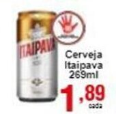 Rossi Supermercado Cerveja Itaipava 269ml oferta