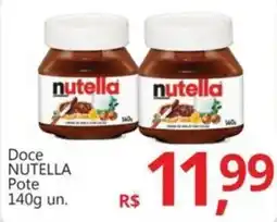 Supermercados Koch Doce NUTELLA Pote oferta