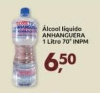 Supermercados Nori Alcool liquido Anhanguera 1L 70 INPM oferta